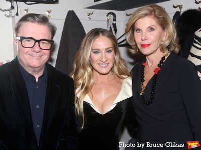Nathan Lane, Sarah Jessica Parker and Christine Baranski  Photo