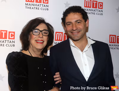 MTC Artistic Director Lynne Meadow  and Jonathan Shechtman Photo