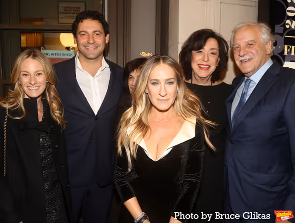 Katherine Shechtman, Jonathan Shechtman, Sarah Jessica Parker, MTC Artistic Director  Photo