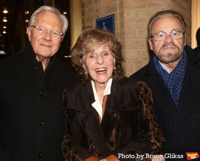 Walter Bobbie, Fran Weissler and Barry Weissler Photo
