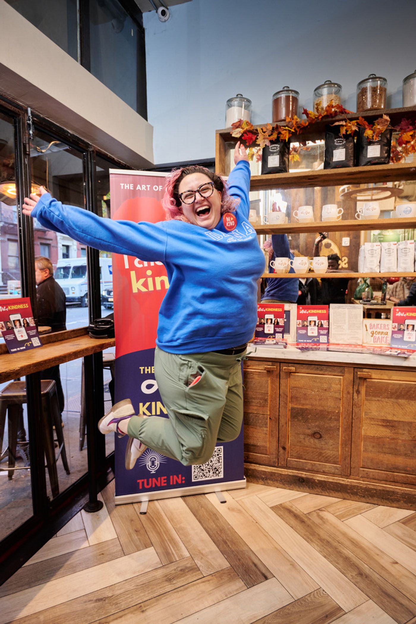 Photos: Broadway Stars Celebrate The Art Of Kindness Podcast 100th Episode at Schmackary's  Image