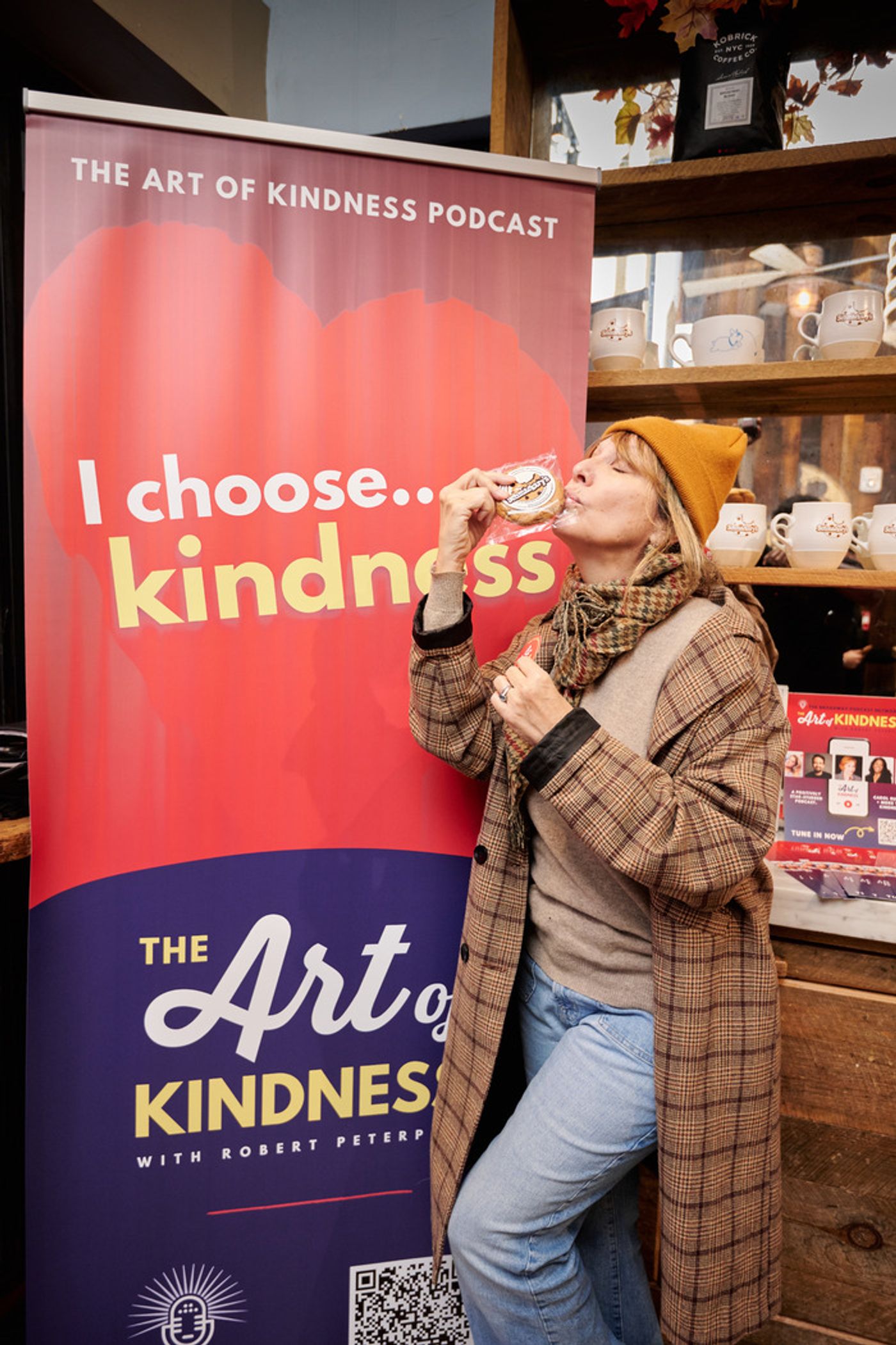 Photos: Broadway Stars Celebrate The Art Of Kindness Podcast 100th Episode at Schmackary's  Image