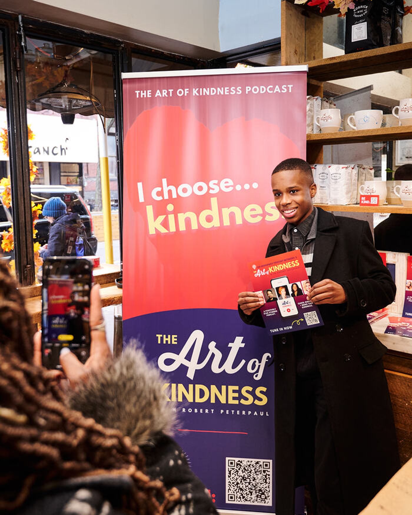 Photos: Broadway Stars Celebrate The Art Of Kindness Podcast 100th Episode at Schmackary's  Image