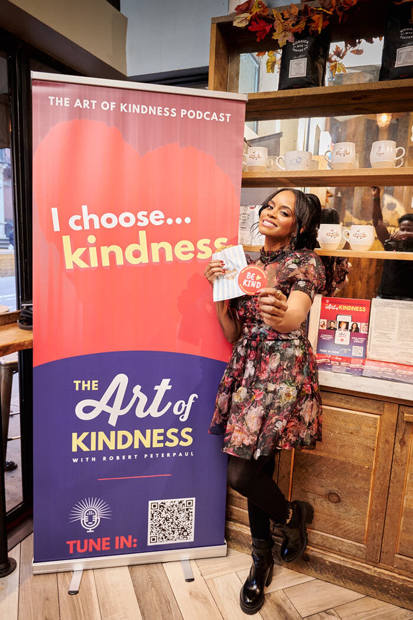 Photos: Broadway Stars Celebrate The Art Of Kindness Podcast 100th Episode at Schmackary's  Image