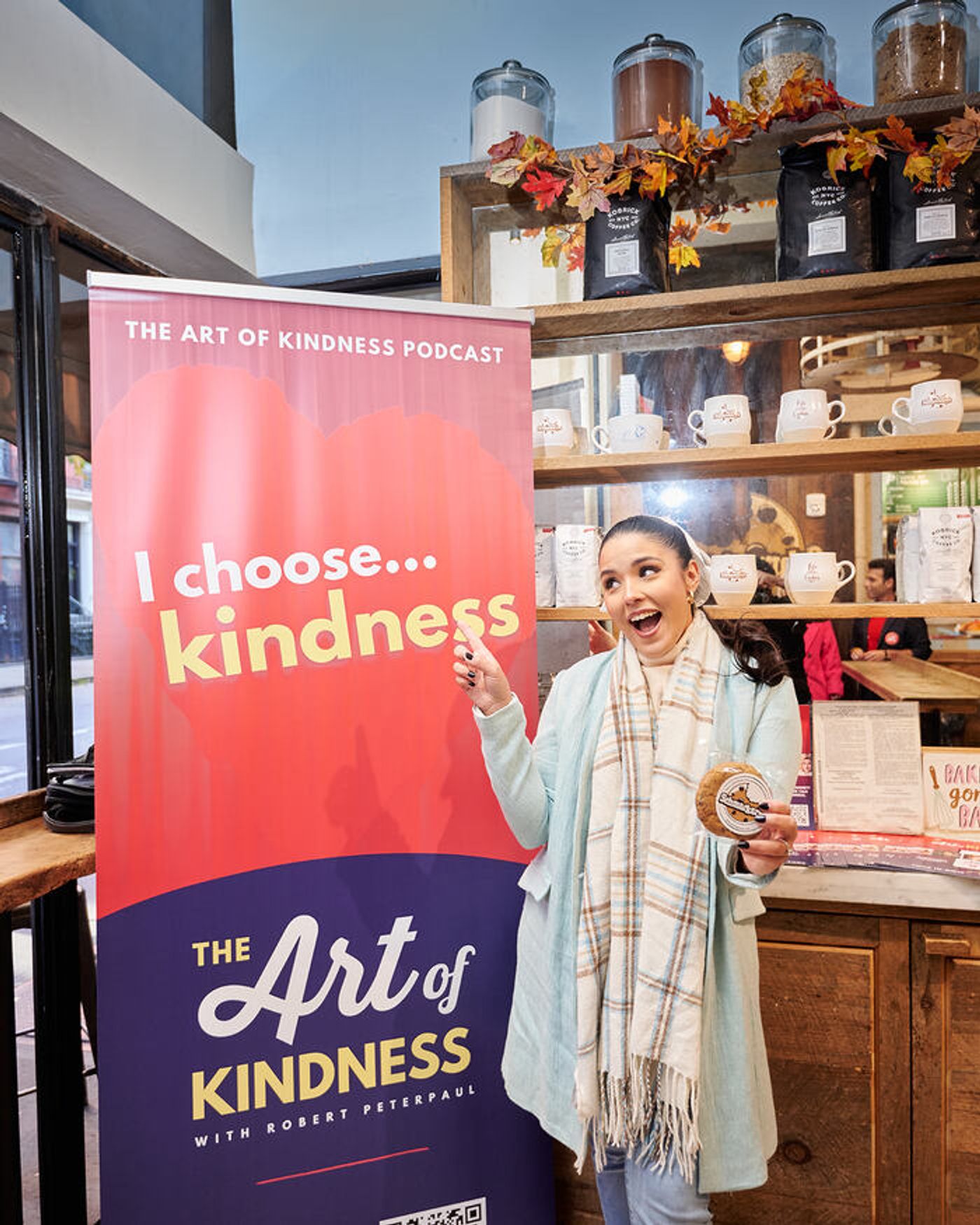 Photos: Broadway Stars Celebrate The Art Of Kindness Podcast 100th Episode at Schmackary's  Image