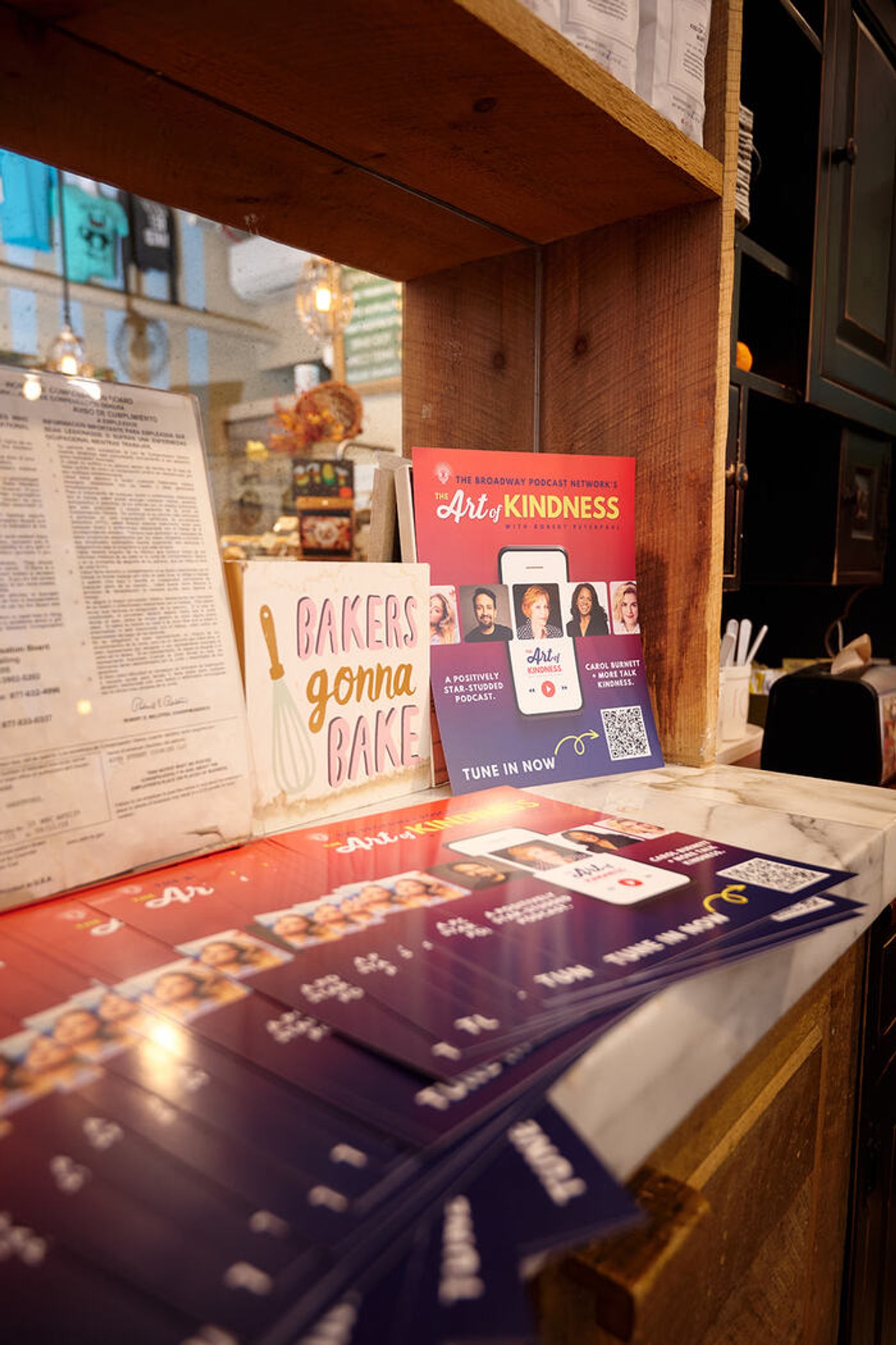 Photos: Broadway Stars Celebrate The Art Of Kindness Podcast 100th Episode at Schmackary's  Image