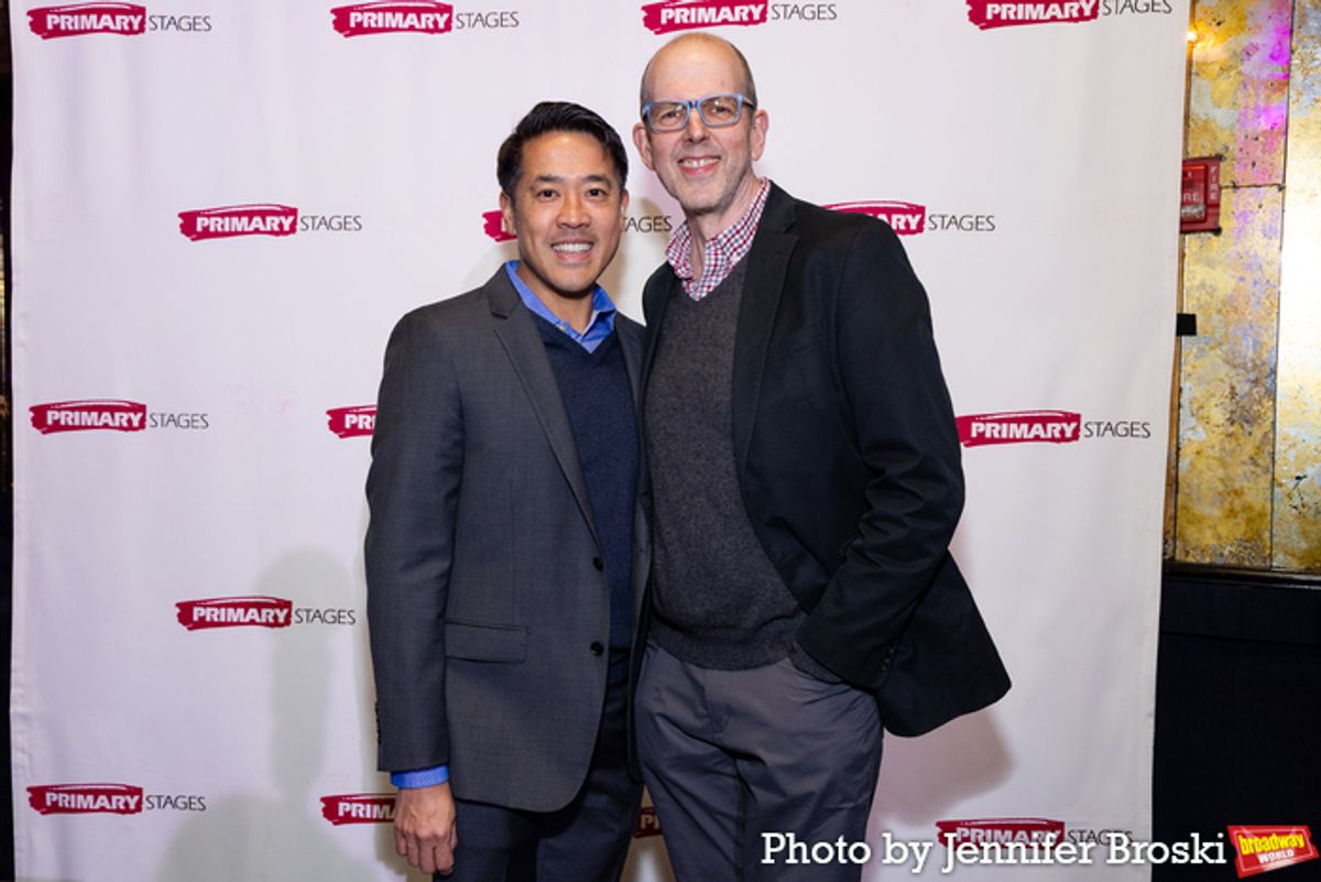 Jeff Blumenkrantz and guest at 