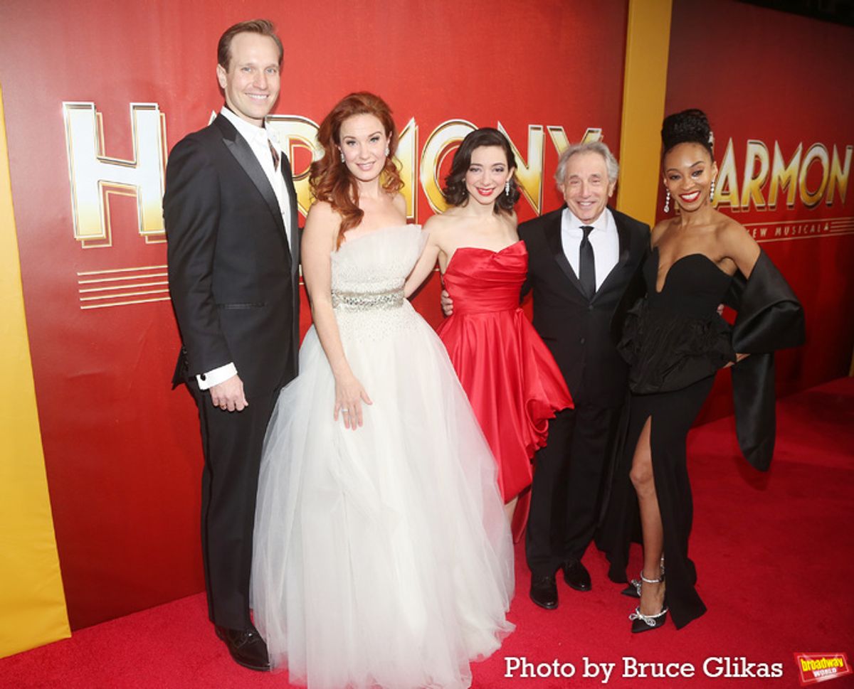 Andrew O'Shanick, Sierra Boggess, Julie Benko, Chip Zien and Allison Semmes at 
