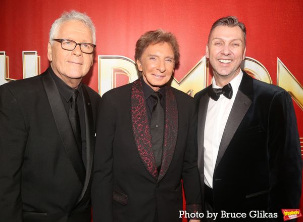 Bruce Sussman, Barry Manilow and Warren Carlyle Photo