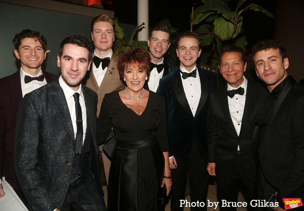  Blake Roman, Zal Owen, Eric Peters, Lorna Luft, Sean Bell, Steven Telsey, Michael Feinstein and Danny Kornfeld at 
