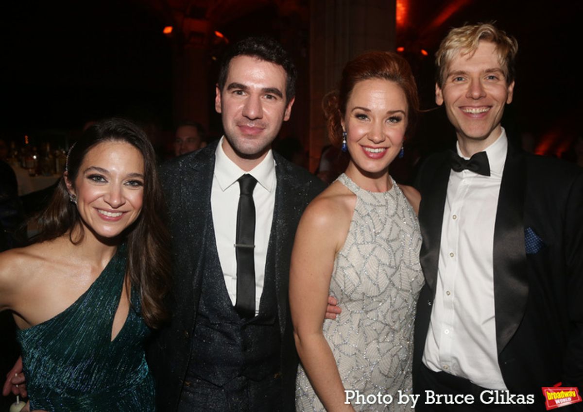 Dana Gitlin Spialter, Zal Owen, Sierra Boggess and Stefano Da Fre at 