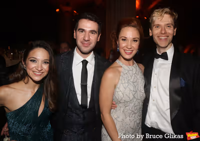 Dana Gitlin Spialter, Zal Owen, Sierra Boggess and Stefano Da Fre Photo