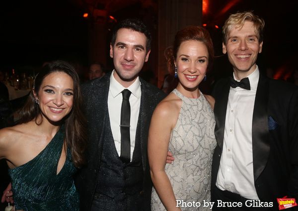 Dana Gitlin Spialter, Zal Owen, Sierra Boggess and Stefano Da Fre Photo