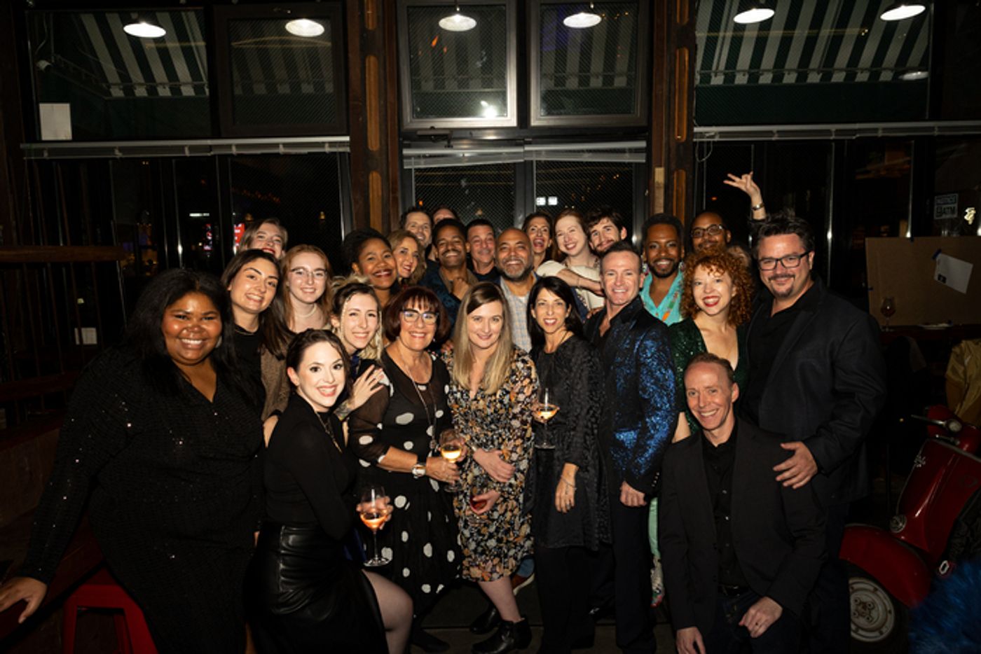 Photos: Inside Opening Night of NewYorkRep's WAR WORDS Off-Broadway Photos: Inside Opening Night of NewYorkRep's WAR WORDS Off-Broadway Image