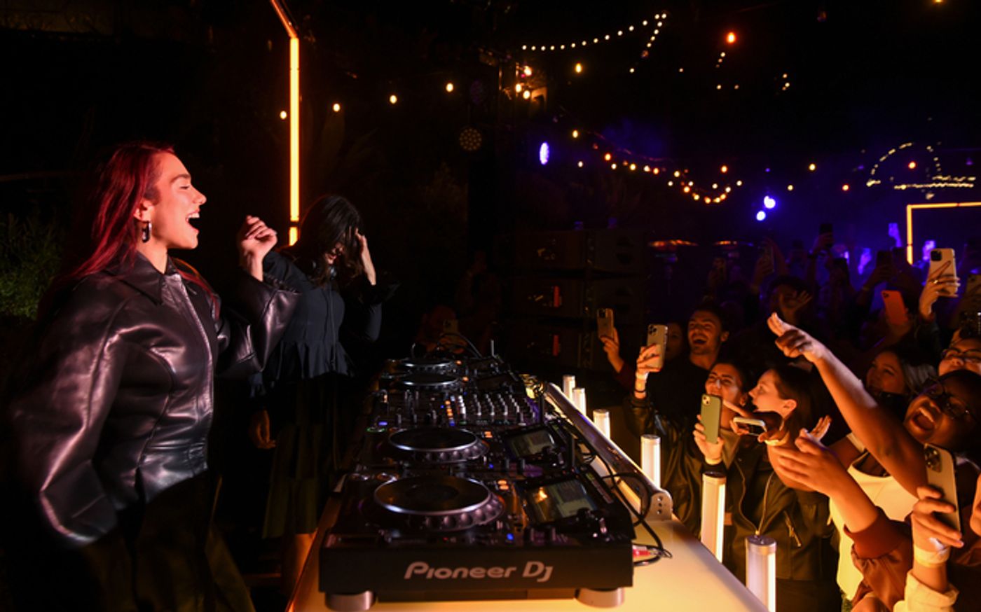 Photos: Dua Lipa Welcomes Fans to World-Famous Houdini Estate in Los Angeles to Celebrate New Single  Image