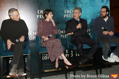Jeremy Strong, Amy Herzog, Michael Imperioli and Sam Gold  Photo