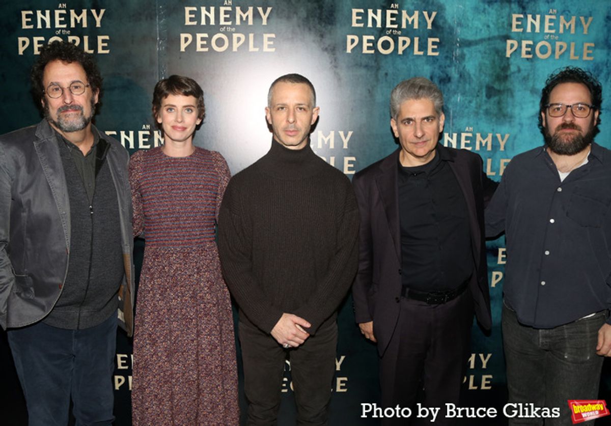 Tony Kushner, Jeremy Strong, Amy Herzog, Michael Imperioli and Sam Gold  at 