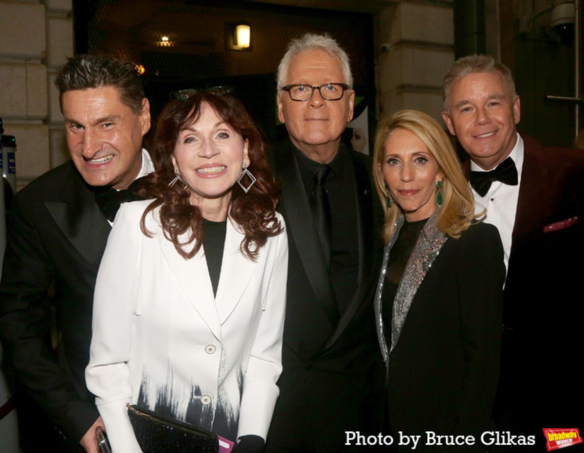 Robert Shuter, Marilu Henner, Bruce Sussman, Dana Bash and Spencer Garrett at 