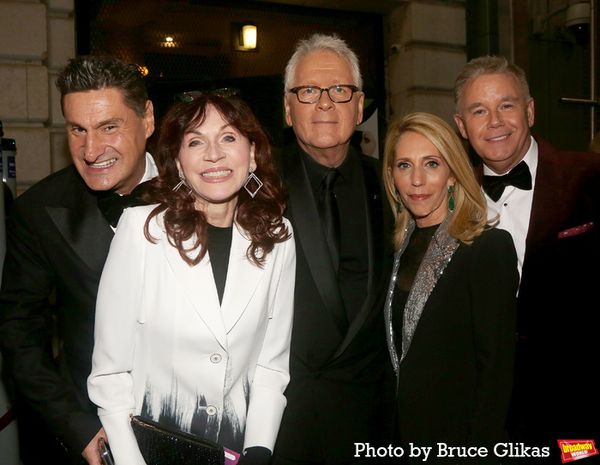 Robert Shuter, Marilu Henner, Bruce Sussman, Dana Bash and Spencer Garrett Photo