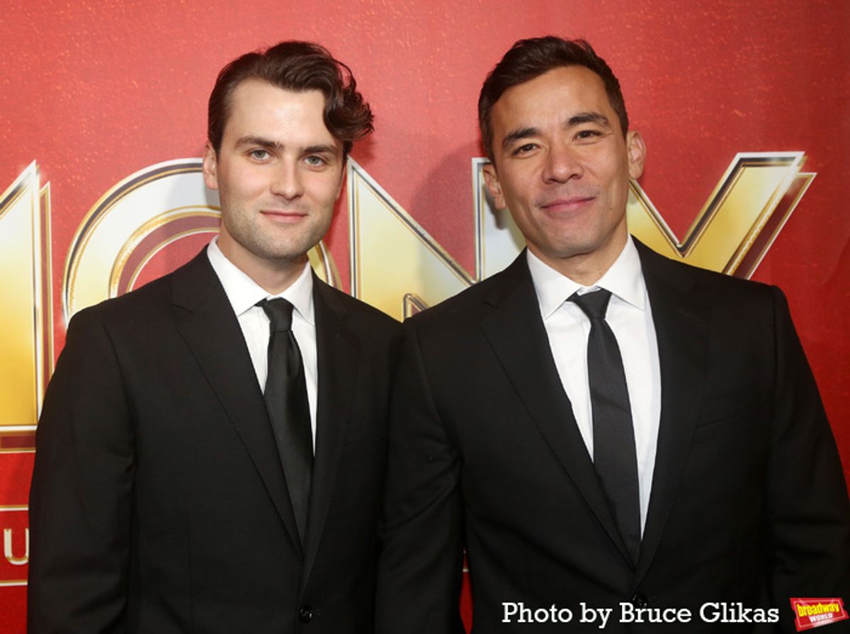 Peter Wesley Jensen and Conrad Ricamora at 