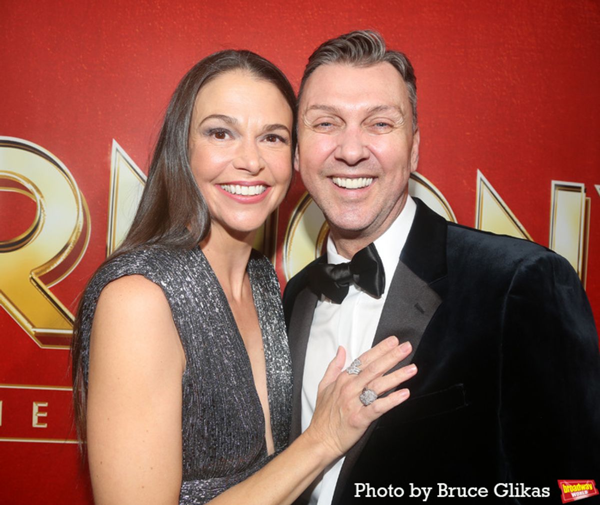 Sutton Foster and Warren Carlyle at 