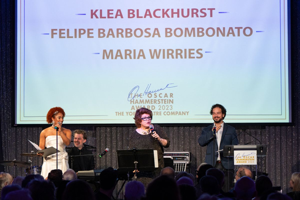  Maria Wirries, Klea Blackhurst, Felipe Barbosa Bombanato
 at 