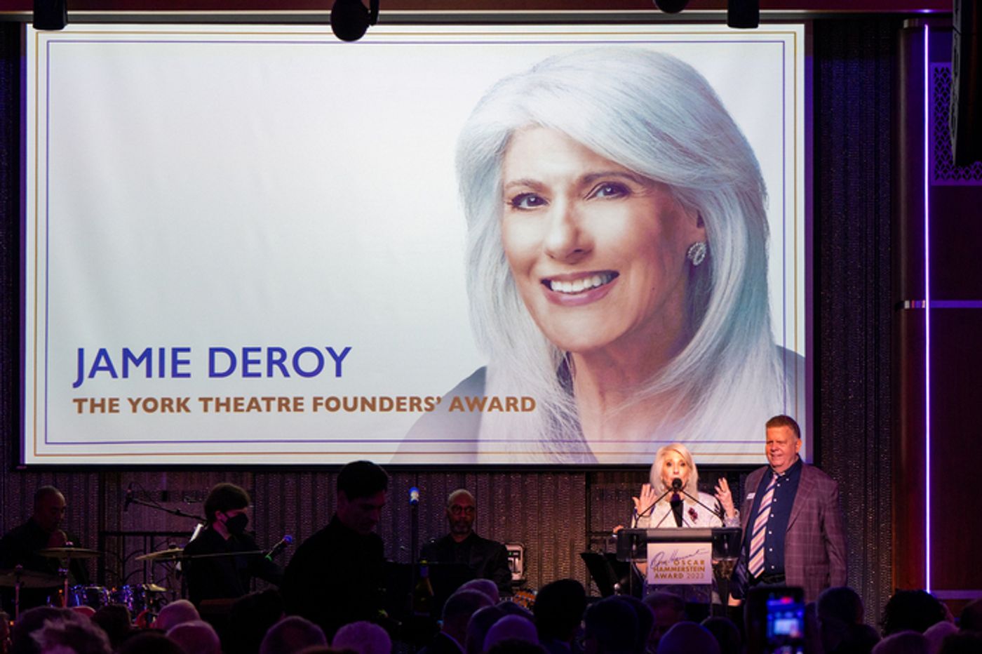Photos: The York Theatre Company Gala Honors Patti LuPone and Jamie DeRoy  Image