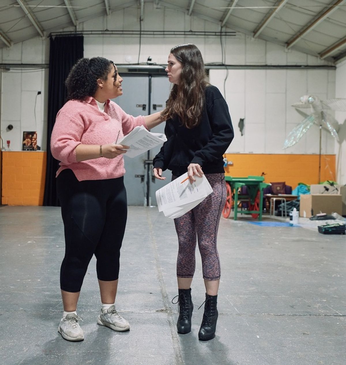 Jade Johnson and Jenny Perry at 