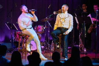 Serge Clivio and Daniel Scott Walton performing Bewitched, Bothered and Bewildered  ( Photo
