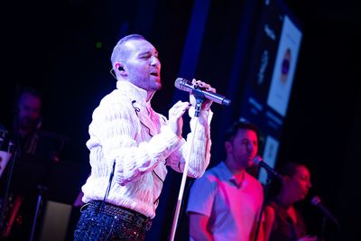 Serge Clivio performing Drive to You  (photo Michael Hull) Photo