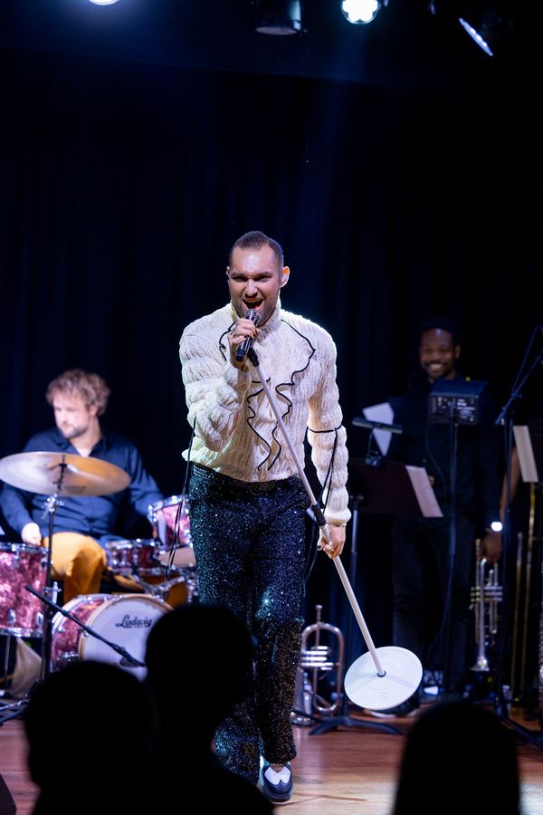 Serge Clivio performing Separate Ways (World''s Apart)  (photo Michael Hull) Photo