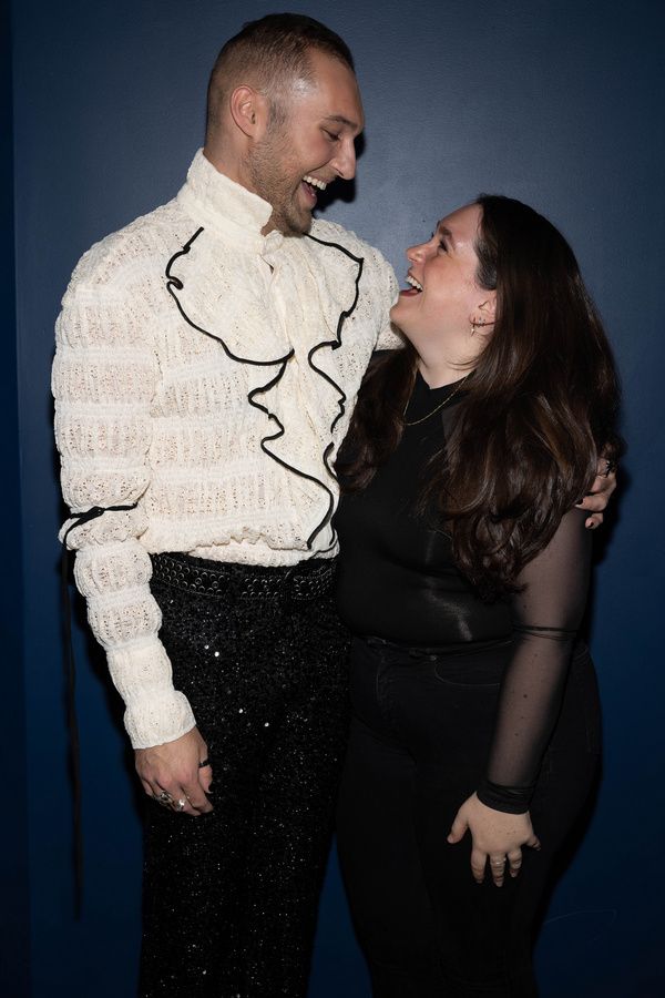 Pre-Show with Serge Clivio and Artistic Associate, Alex Spurlock   (photo Michael Hul Photo