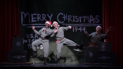 Phil Davis (Darius Jordan Lee) and Bob Wallace (Matthew Amira) Photo