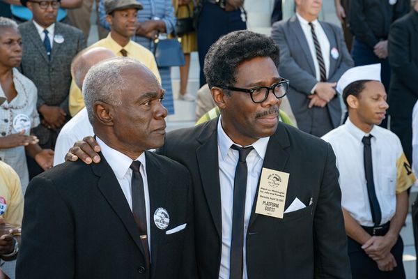 Glynn Turman as A. Philip Randolph and Colman Domingo as Bayard Rustin Photo