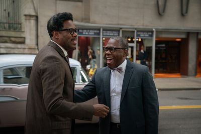 Colman Domingo as Bayard Rustin and Michael Potts as Cleve Robinson Photo