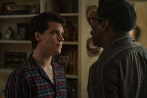 Gus Halper as Tom and Colman Domingo as Bayard Rustin Photo