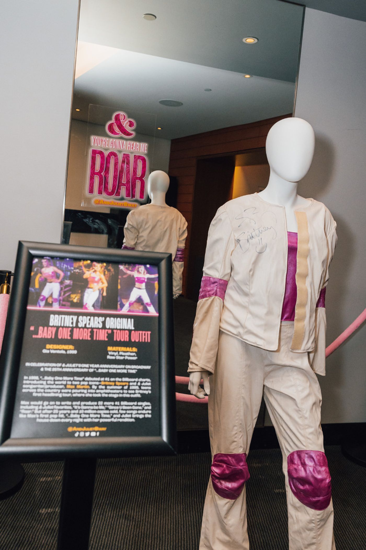 Photos: Britney Spears 1999 Tour Costume on Display at & JULIET  Image