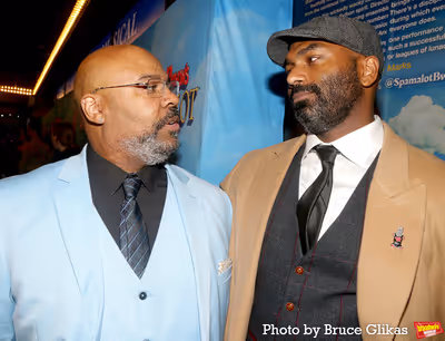 James Monroe Iglehart and Nik Walker Photo