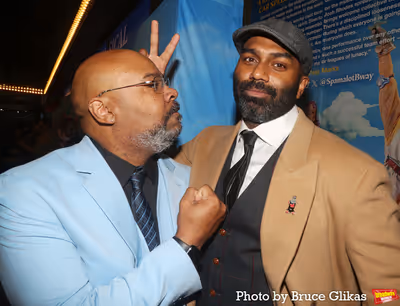 James Monroe Iglehart and Nik Walker Photo