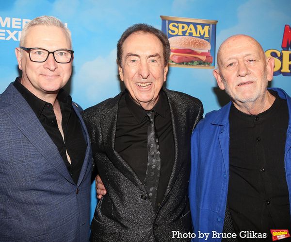 Producer Jeffrey Finn, Eric Idle and John Du Prez  Photo