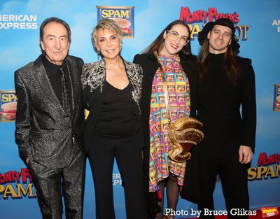 Eric Idle, Tania Kosevic, Lily Idle and Charles Wheeler Photo