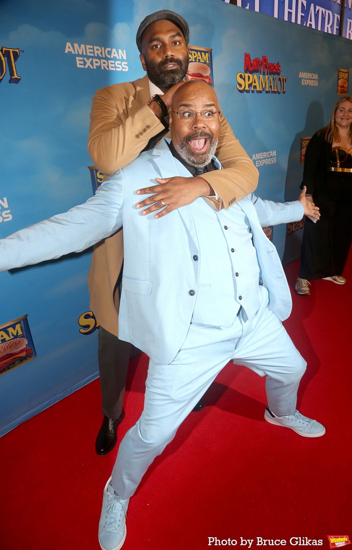 Nik Walker and James Monroe Iglehart at 