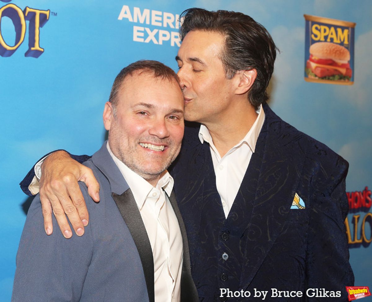 Lee Wilkins and Director/Choreographer Josh Rhodes at 