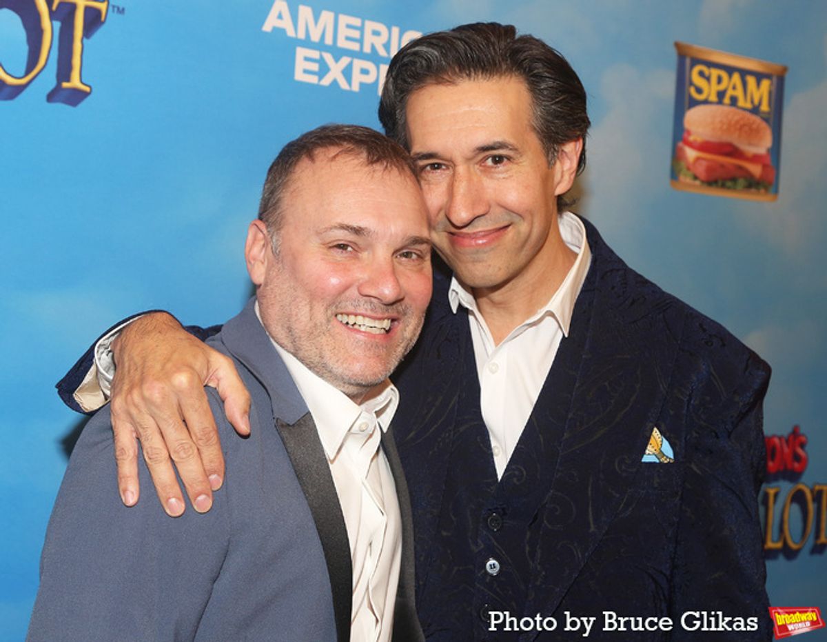 Lee Wilkins and Director/Choreographer Josh Rhodes at 