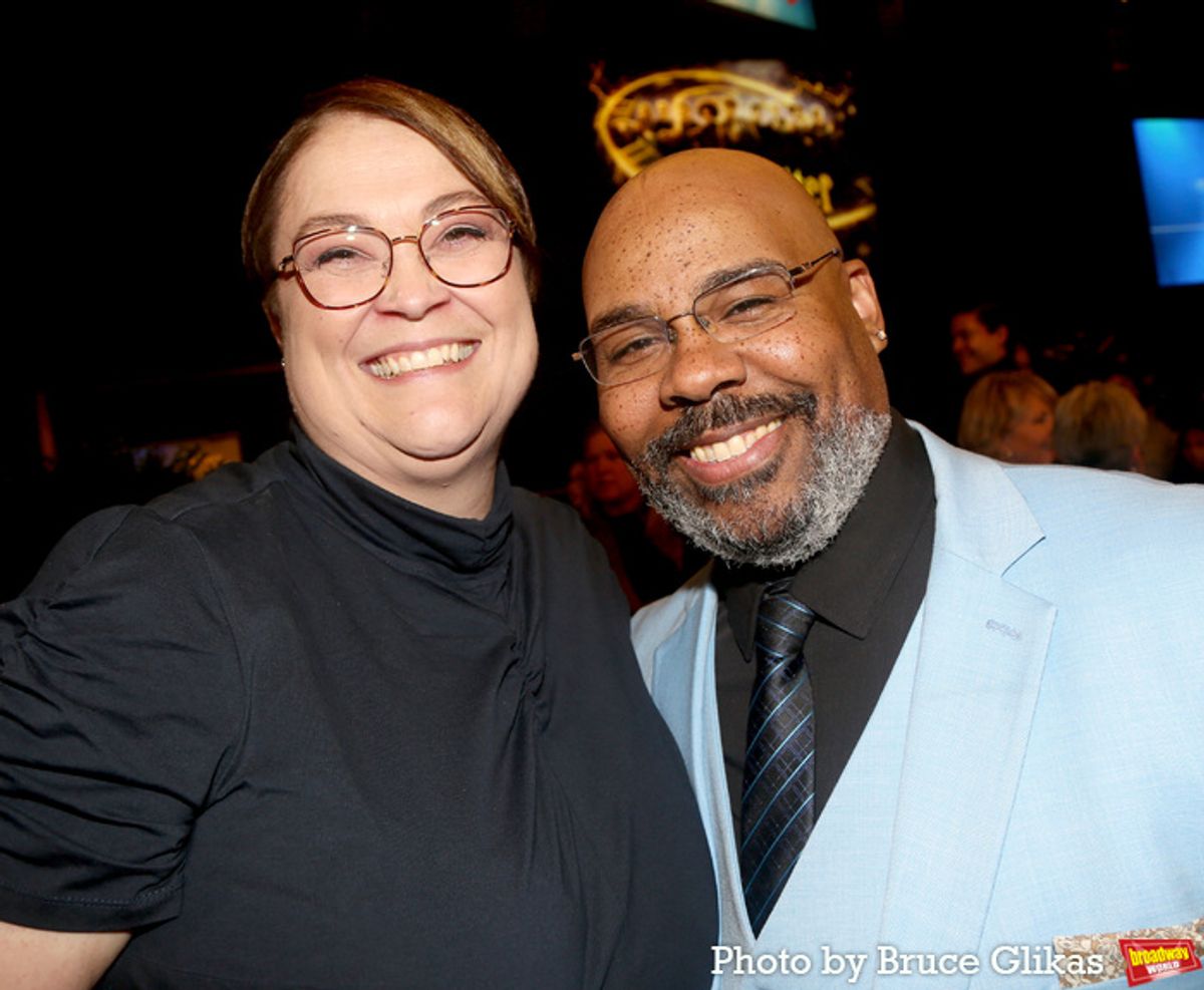 Dawn Iglehart and James Monroe Iglehart at 