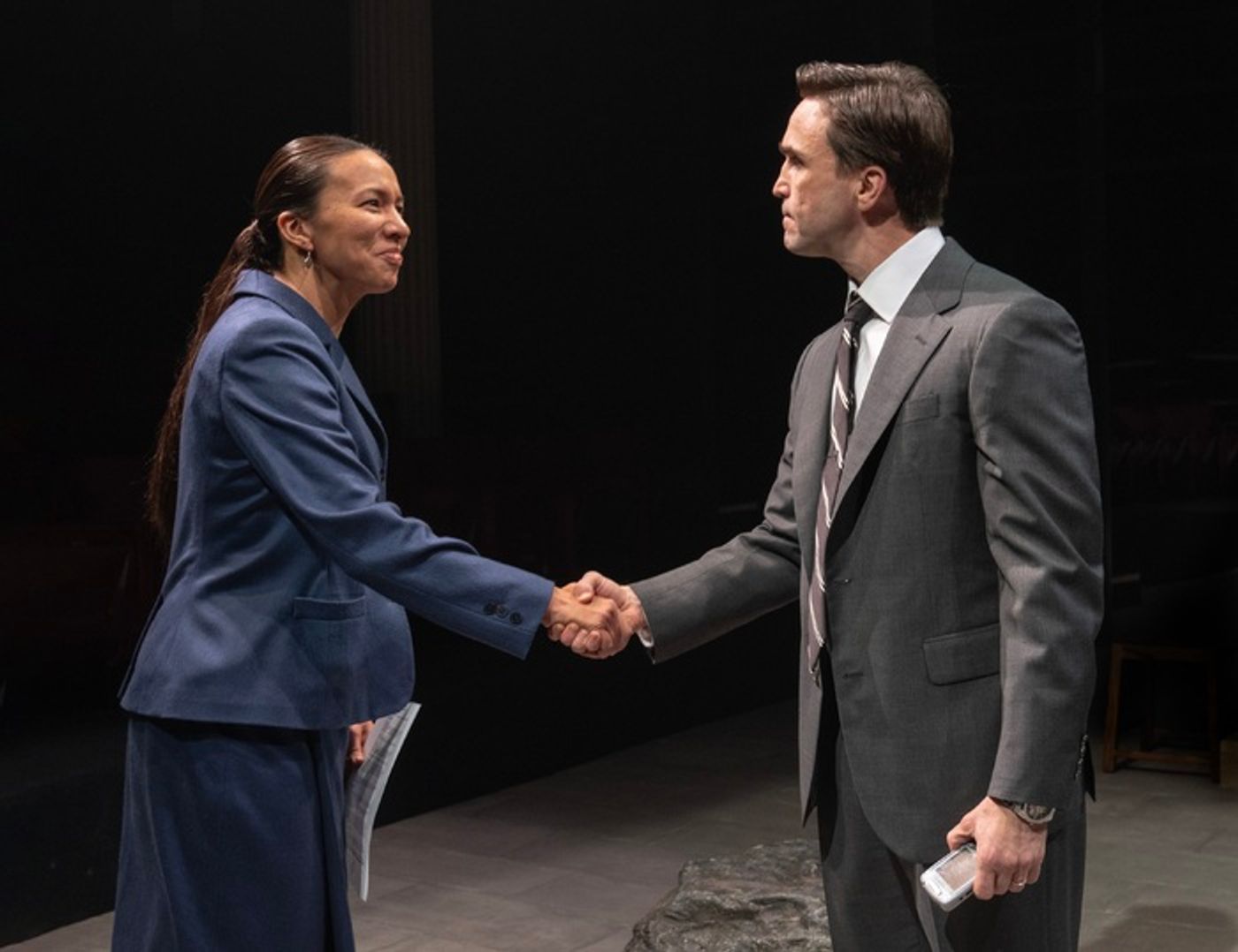 Photos: Get a First Look at Mary Kathryn Nagle's MANAHATTA at The Public  Image
