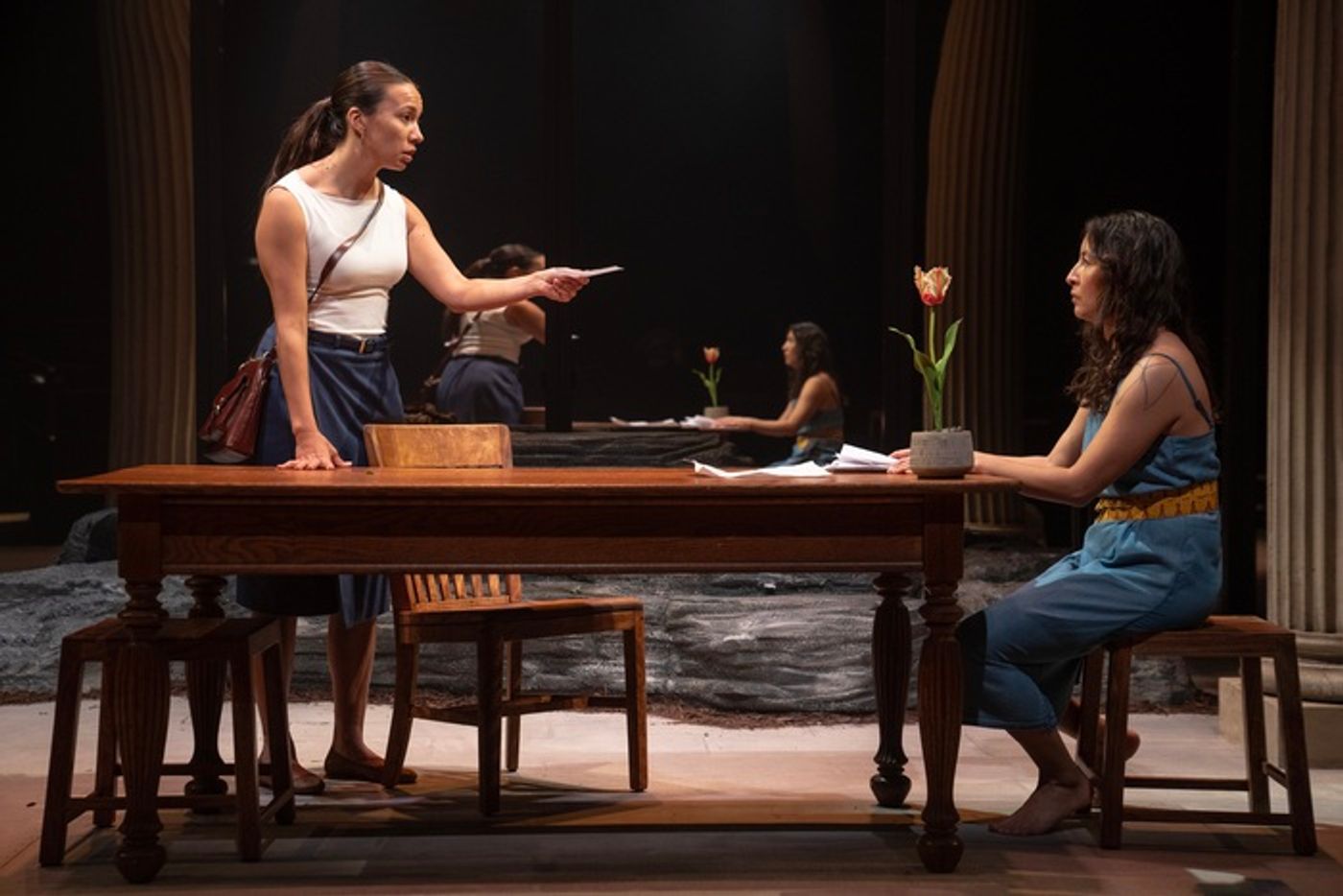 Photos: Get a First Look at Mary Kathryn Nagle's MANAHATTA at The Public  Image