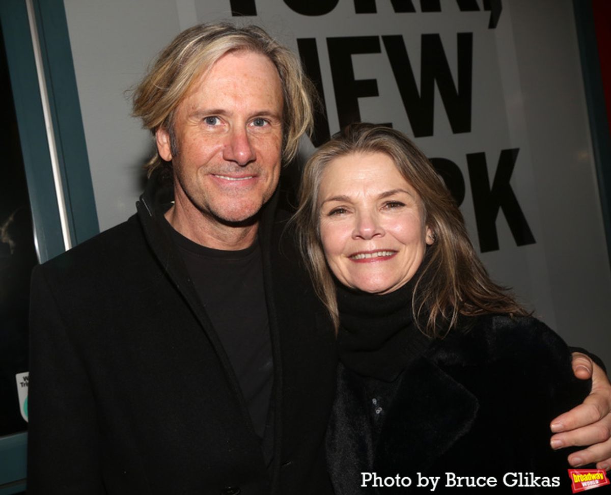 Josh Hamilton and Kathryn Erbe at 