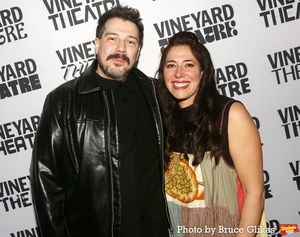 Playwright John J. Caswell, Jr. and Director Rachel Chavkin  Photo