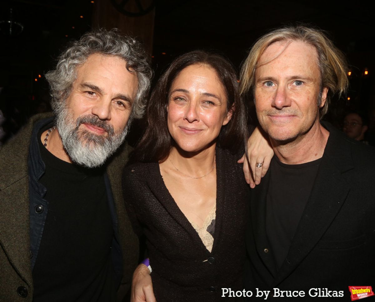Mark Ruffalo, Lily Thorne and Josh Hamilton at 